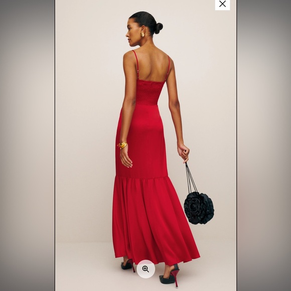 BNWT Reformation Nasha satin dress - Picture 3 of 7